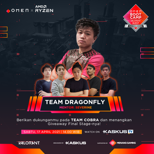 Tim Dragonfly - TOP 8 OMEN BOOTCAMP VALORANT QUEST | Play To Progress