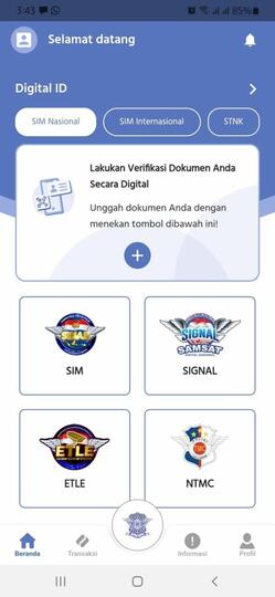 Polri Resmi Luncurkan Sinar, Bikin dan Perpanjang SIM Cukup Pakai HP