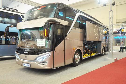 Perkembangan Jetbus, Body Populer Nan Elegan Buatan Karoseri Adiputro Malang