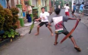Dulu Permainan Sekarang Jadi Bentuk Tawuran, Inilah Aksi Perang Sarung Bulan Ramadhan