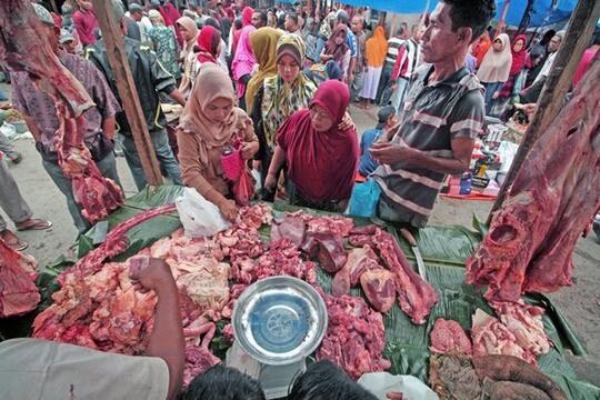 'Meugang' Sebuah Tradisi Menjelang Ramadhan di Tanah Serambi Mekkah