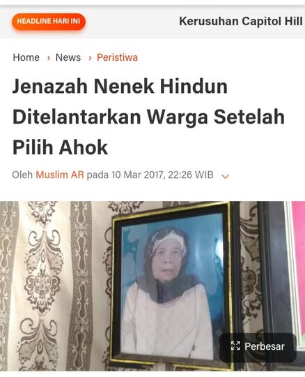 Pendukung Rizieq Ogah Salati Bima Arya ketika Meninggal,