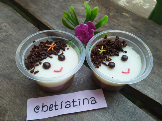 Puding "Kriwil Unyu", Takjil Cantik Untuk Semua yang Tersayang