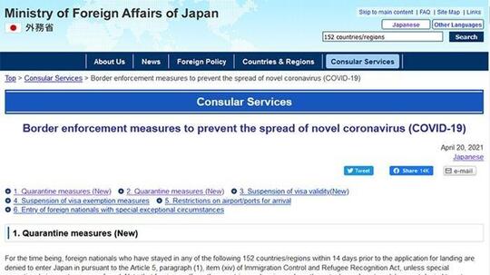 Indonesia Bersama 151 Negara dan Wilayah Tak Boleh Lagi Masuk Jepang