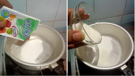 Berbuka Puasa dengan Susu Bulat Kenyal Manis, Kreasi Takjil ala Ane. Nagih Gaes!