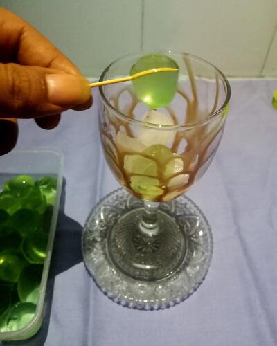 Berbuka Puasa dengan Susu Bulat Kenyal Manis, Kreasi Takjil ala Ane. Nagih Gaes!
