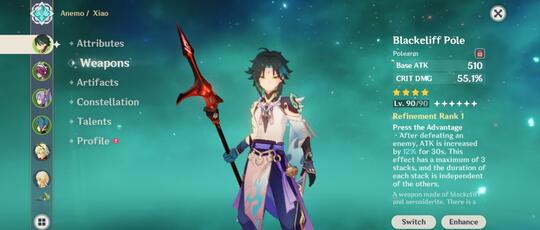 Tips Build Karakter Genshin Impact Xiao, Damage Gede Tanpa PJWS!!!