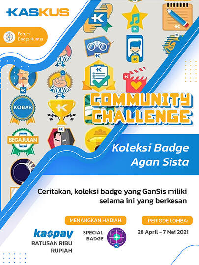 Hai Badge Hunter, Sini Kasih Unjuk Koleksi Badge Kamu