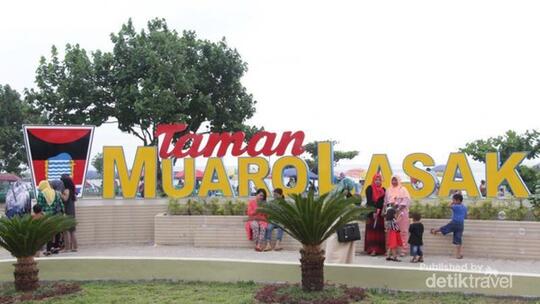Pantai Muaro Lasak tempat Ngabuburit Asyik