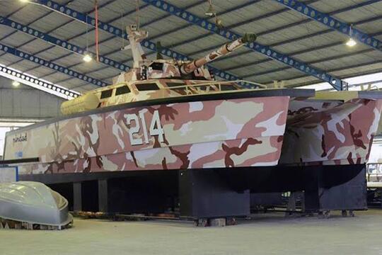 Tank Boat Antasena Siap Menerkam Lawannya