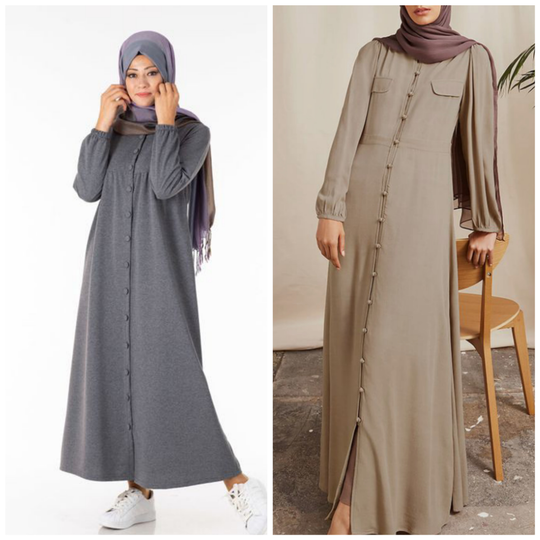 Rekomendasi Model Dan Jenis Dress Warna Abu-abu Untuk Lebaran, Cari Tau Yuk!