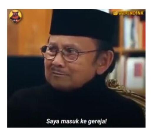 BJ Habibie: Saya Ketika Merindukan Orang Tua, Saya Masuk Gereja