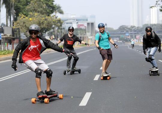 Punya E-Board Tapi Gak Bisa Jalan, Naih Cara Pakai E-board yang Baik dan Benar