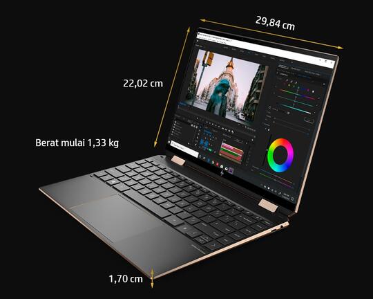 HP Spectre X360 14, Convertible Laptop Impian Ane dengan Desain Super Mewah !