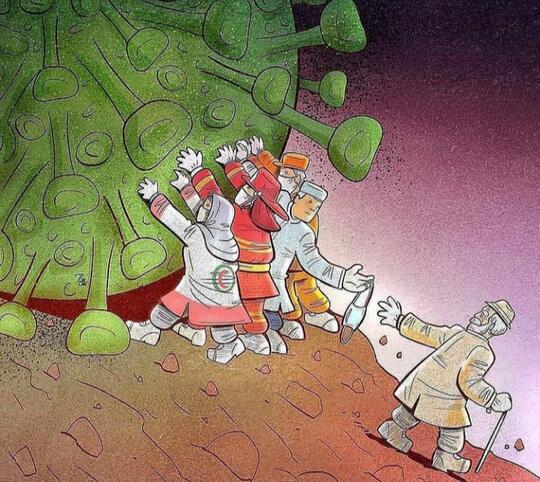 5 Ilustrasi Tenaga Kesehatan Saat Pandemi Ini Keren Abis! Bikin Mata Hati Terbuka