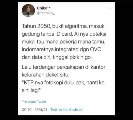 Viral Fotokopi KTP Jadi Bungkus Gorengan, Ini Wanti-wanti Dirjen Dukcapil