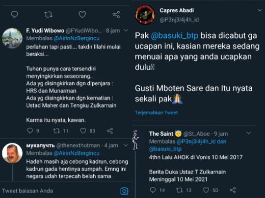 Ahok: Satu per Satu yang Zalimi Saya akan Dipermalukan Nanti