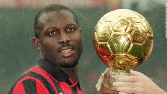George Weah, Pesepak Bola Muslim Top Dunia yang Meraih Ballon d'Or