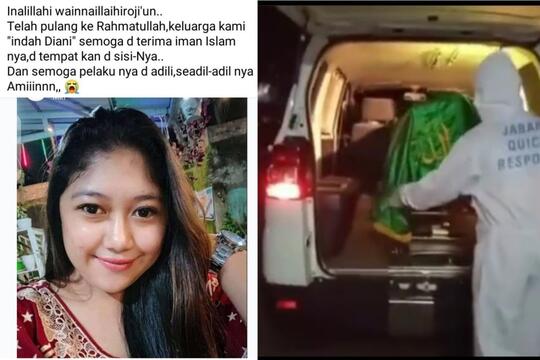 Viral Foto Cantik Indah Sebelum Dibakar Pacar, Netizen di Cianjur Heboh