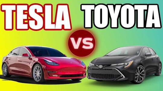 Toyota vs Tesla, Siapa Pemenangnya?