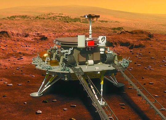 Cina Menjadi Negara Kedua Yang Berhasil Mendarat di Permukaan Mars Dengan Tianwen-1
