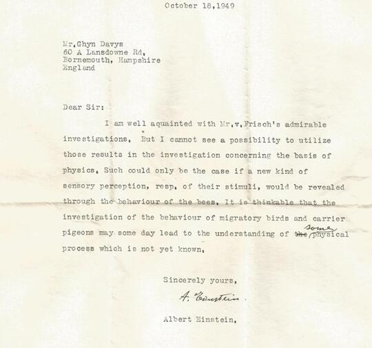 Surat Einstein Yang Selama Ini Tersimpan Rapi Kini di Publikasikan, Ini isi Pesannya