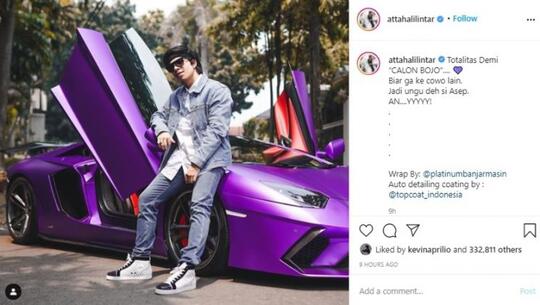 Dapat Miliaran Rupiah dalam Sehari, Atta Aurel Buktikan Faedahnya