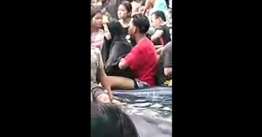 Terekam Mesum di Tengah Kolam Renang, Dua Sejoli yang Viral Telah Diamankan Polisi