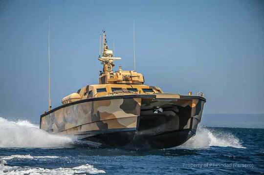 Tank Boat Antasena Sukses Menjalani Sea Trial dan Firing Test