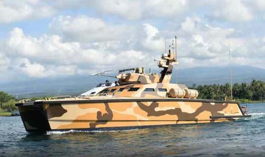 Tank Boat Antasena Sukses Menjalani Sea Trial dan Firing Test