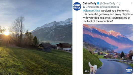 Saking Indahnya Video Orang Ini Sampe Dicuri Media Besar, China Daily. Hmmm.