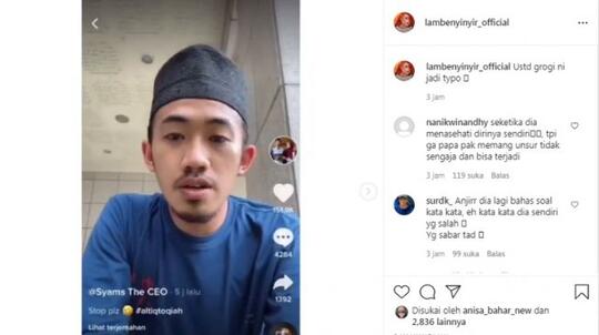 Ceramah di TV, Ustaz Syam Viral Gegara Ngomong Tak Senonoh