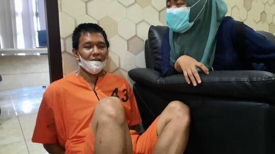 3 Fakta Penusuk Polantas Palembang Ngaku Belajar Jadi Teroris