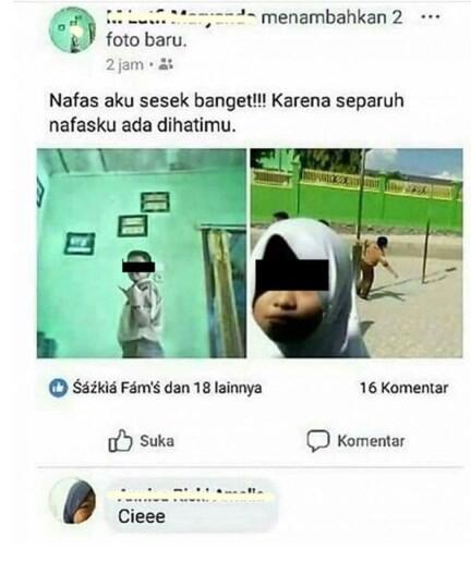 5 Status Cinta Bocah di Facebook Ini Terlalu "Mak Jleb" Bagi Para Jomblo