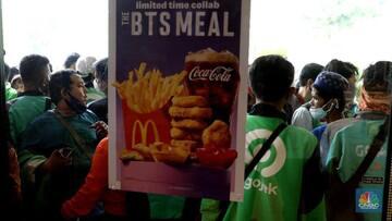 Fans BTS Mulai Menggila, Ojol Pun Rela Antri Demi Army!!