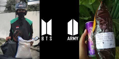 Fans BTS Mulai Menggila, Ojol Pun Rela Antri Demi Army!!