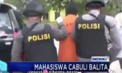 Akibat Video Porno Seorang Mahasiswa Bejat Tega Cabuli Bayi Umur 1 Tahun, Waras?
