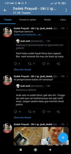Andi Arief ke Uki: Jangan Salahin Kalau 'Gua' Memilih Street Justice