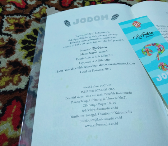 Review Buku Jodoh Karya Ria Pohan