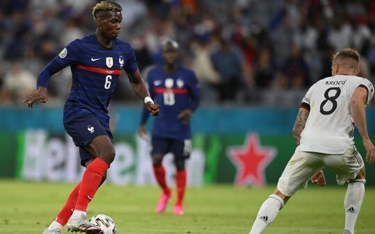 Prancis vs Jerman: Paul Pogba Kelas!