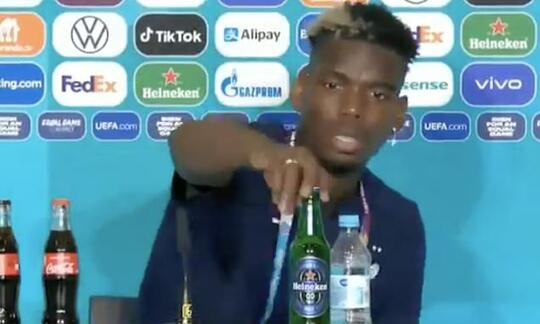 Ronaldo Geser Coca-Cola, Paul Pogba Singkirkan Heineken