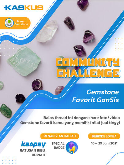 Enggak Cuma Kece Tapi Juga Cuan. Unjuk Gemstone Kamu Disini!