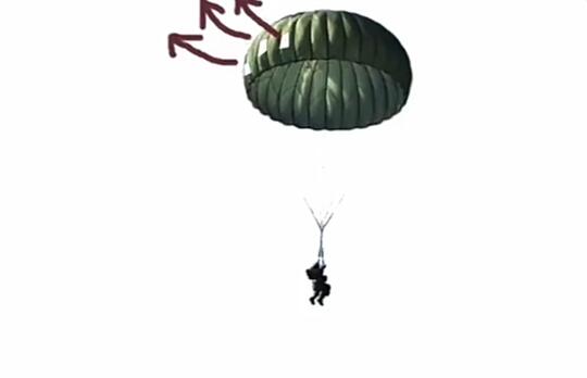 Mengapa Parasut Milik TNI Berlubang ?