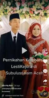 Viral! Pengantin Wanita Ini Mirip Lesti Kejora, Mempelai Lelakinya Rizki Billar Juga?