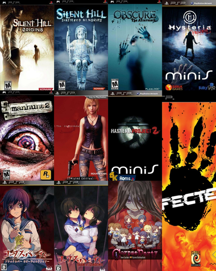 Rekomendasi Game Horor PSP Dari Ane (diaz420)