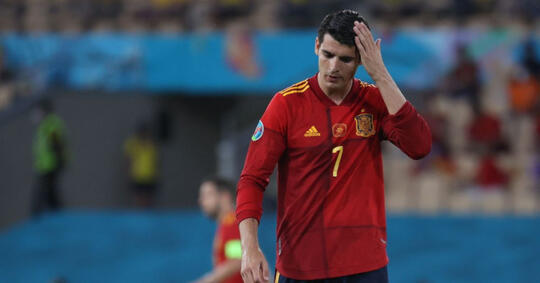 Meskipun Mencetak Gol, Masih Ada Aja yang Salah dari Morata...