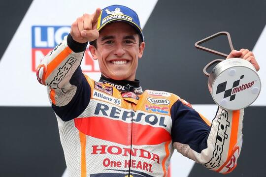Akhirnya Marc Marquez Kembali ke Podium Satu!