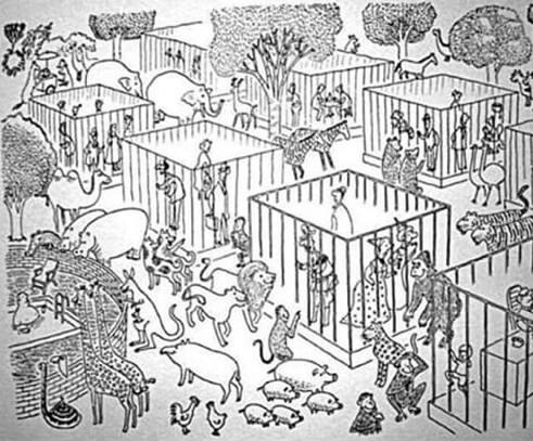 5 Ilustrasi Menohok Jika Hewan Jadi Manusia dan Manusia Jadi Hewan!