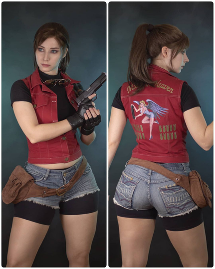 Siapkan Mata! Cosplayer Cantik Asal Hungaria Berdandan ala Claire Redfield dari RE