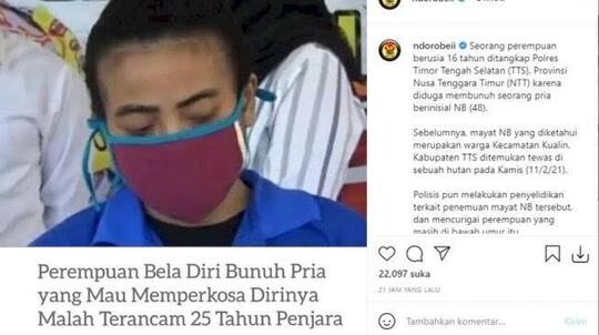 Hati-Hati, Membunuh Begal Atau Pelaku Yang Ingin Memperkosa Bisa Masuk Penjara!!